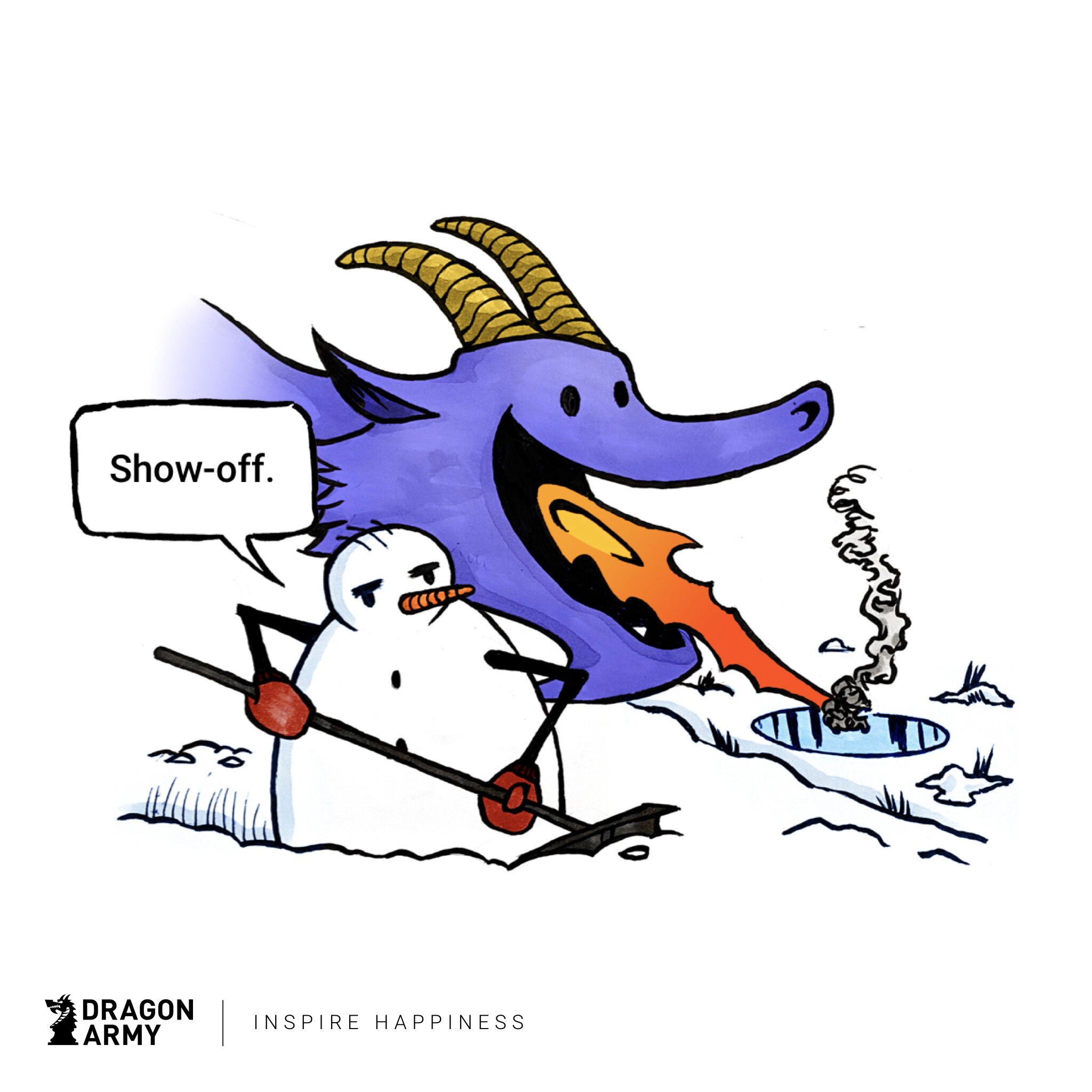 Dragon Army - Holiday Card - 03